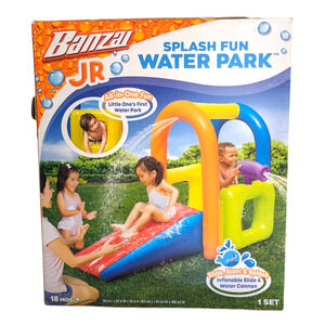 BANZAI JR Splash Fun Water Park./ 18 Months and up Summer Fun